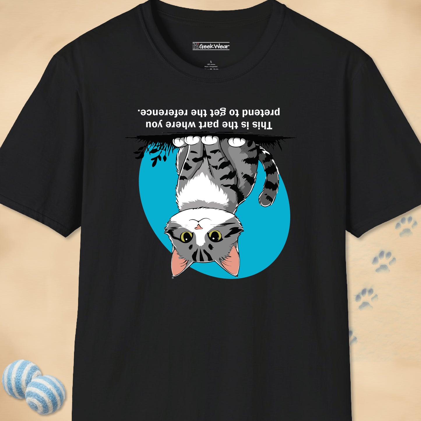 GeekWear Cat Reference T-Shirt