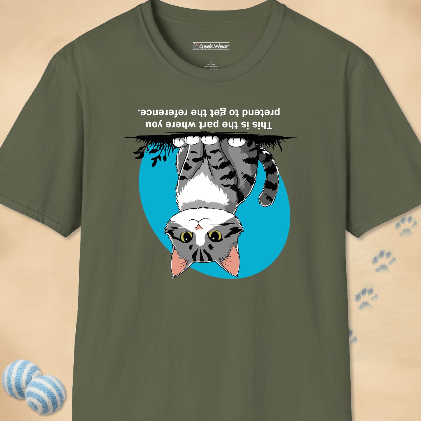 GeekWear Cat Reference T-Shirt