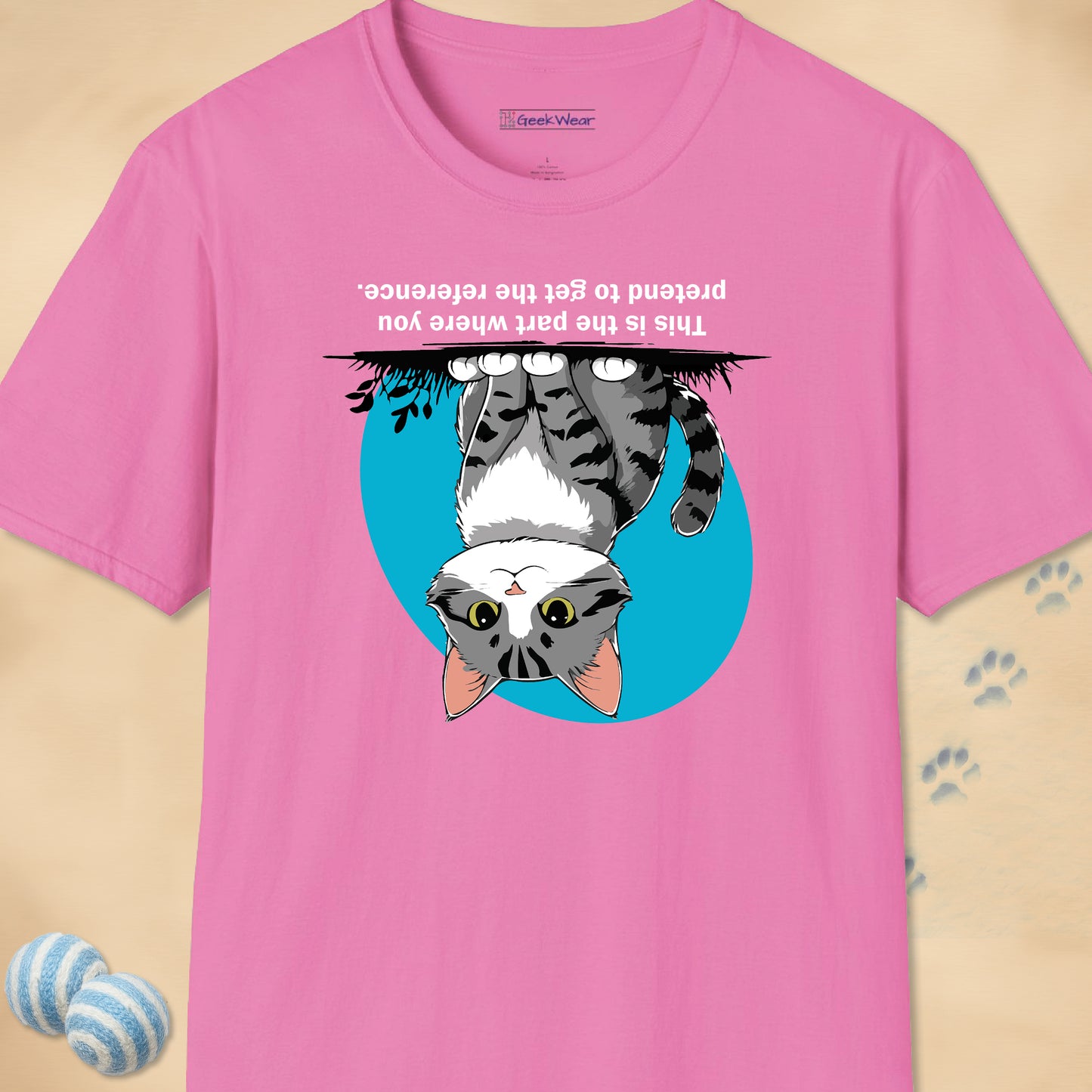 GeekWear Cat Reference T-Shirt