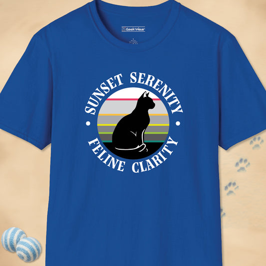 GeekWear Cat Feline Clarity T-Shirt