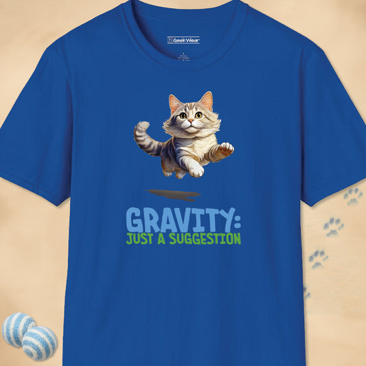 GeekWear Cat Gravity T-Shirt