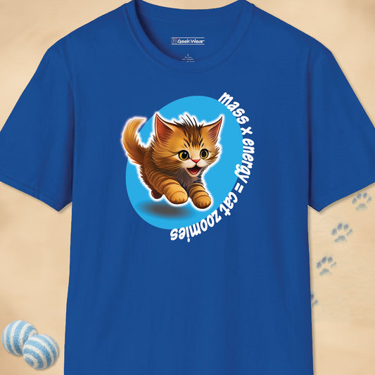 GeekWear Cat Zoomies T-Shirt