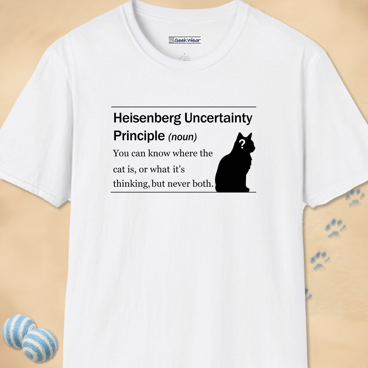 GeekWear Cat Definitions Heisenberg T-Shirt