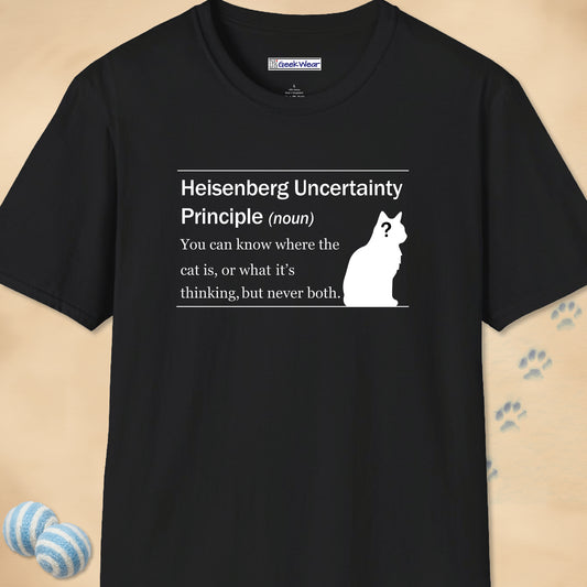 GeekWear Cat Definitions Heisenberg T-Shirt