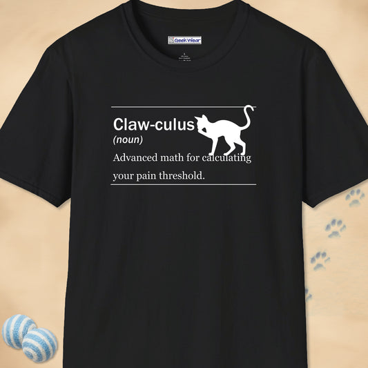 GeekWear Cat Definitions Clawculus T-Shirt