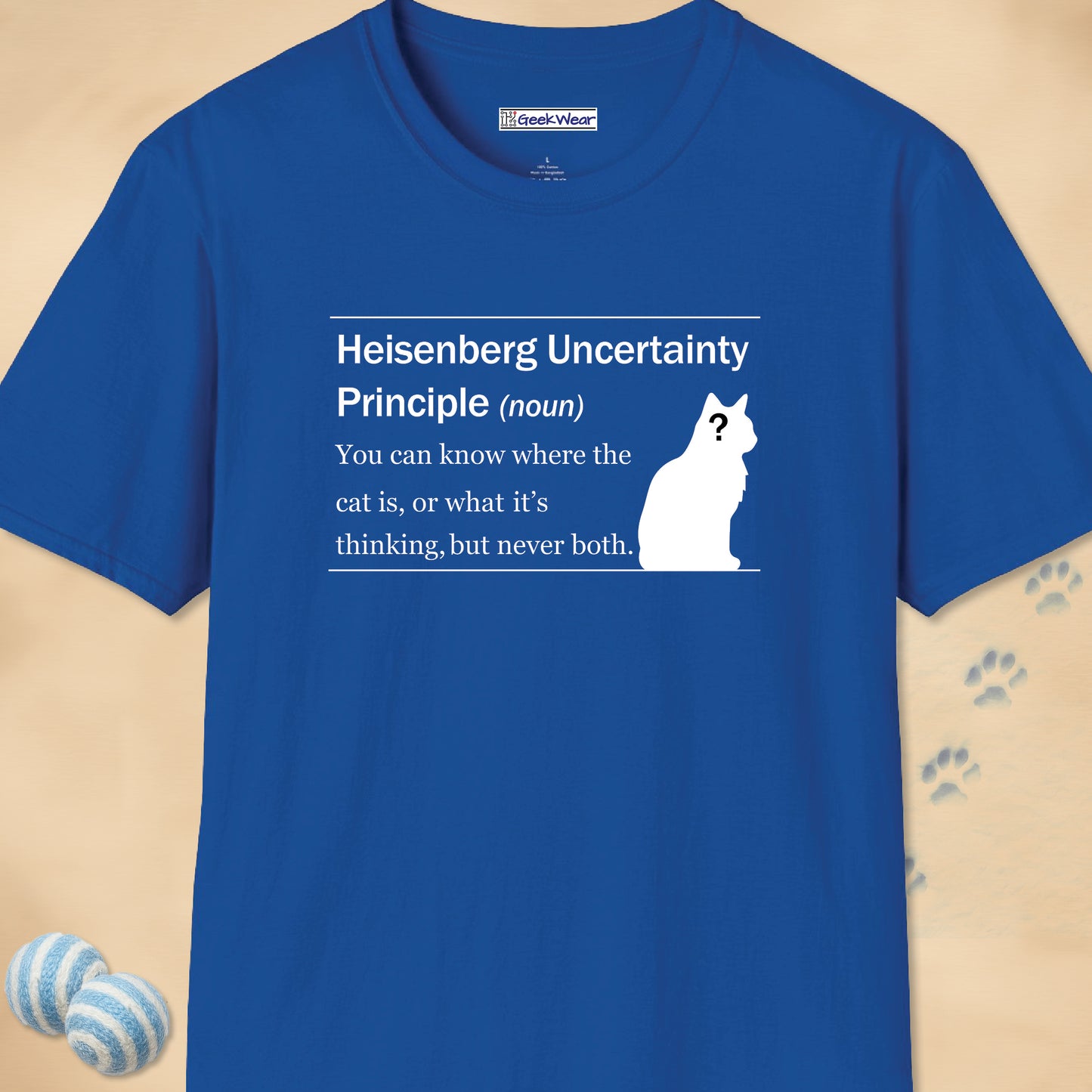 GeekWear Cat Definitions Heisenberg T-Shirt