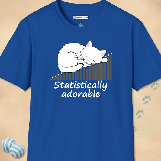 GeekWear Cats Statistically Adorable T-Shirt