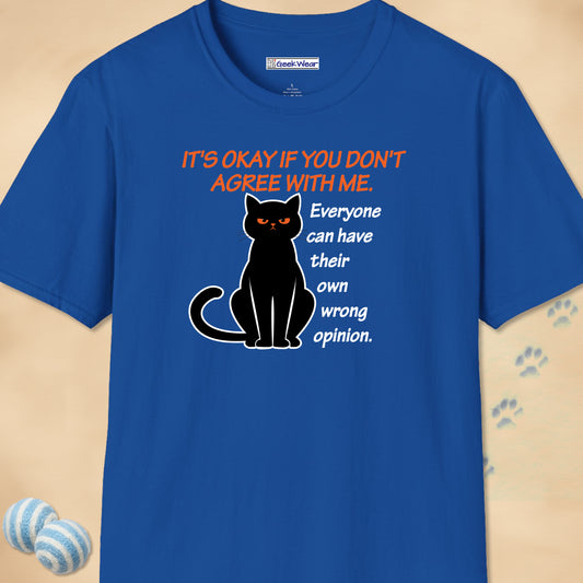 GeekWear Cats It's Okay T-Shirt