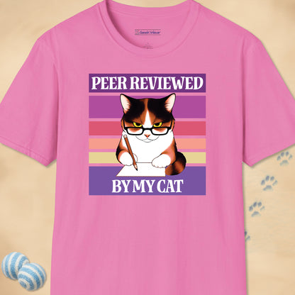 GeekWear Cat Peer Reviewed T-Shirt